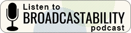 Broadcastability podcast logo with link